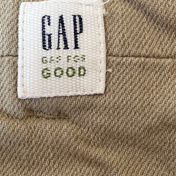 Gap Hi-Rise Belted Cropped Chinos, Field Stone, Size 12 - Picture 8 of 8